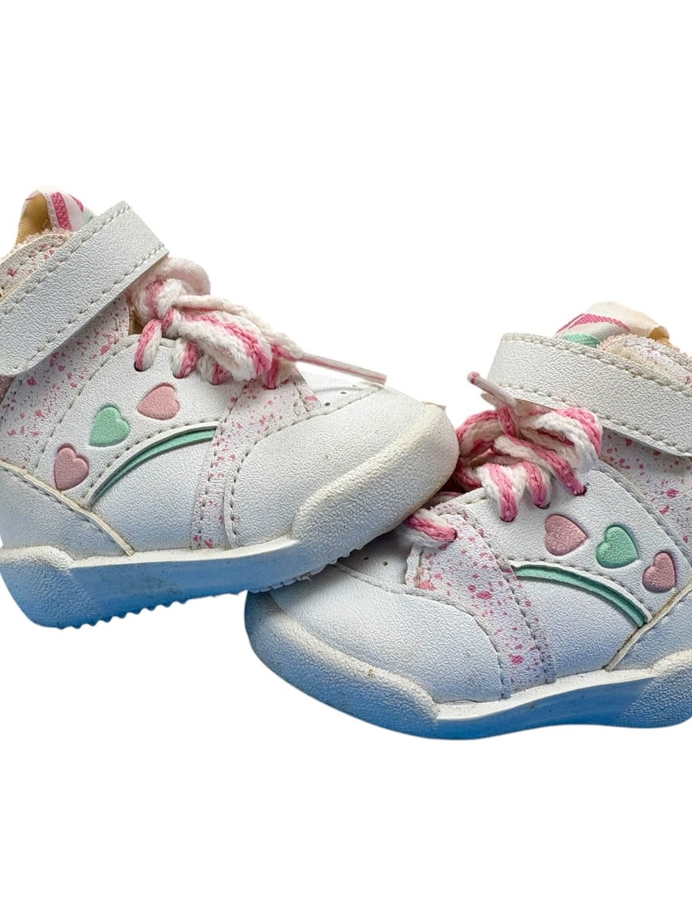 Vintage Y2K Infant Athletic Sport Prowings High Tops Aerobic Sneaker Shoes Sz1